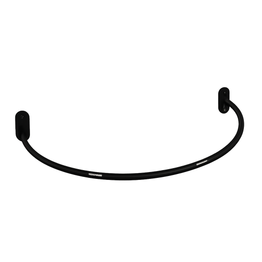 Arc Frame – Wall-Mounted Bed Canopy Frame (Black)