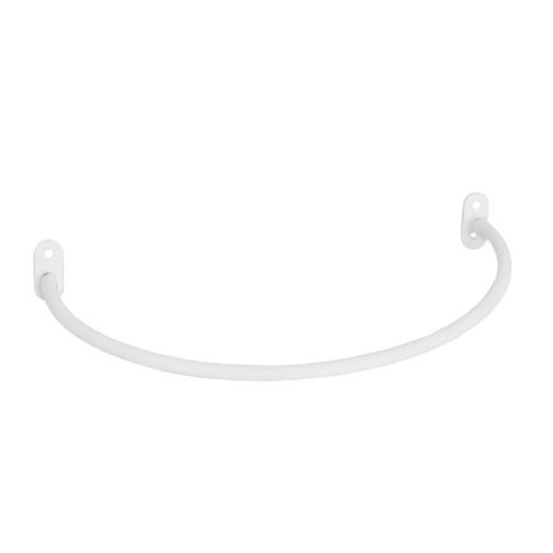 Arc Frame – Wall-Mounted Decorative Bed Canopy Frame (White)