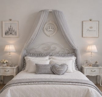 Complete Bed Canopy Sets with Frame & Drapes